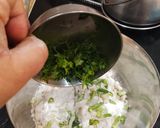 A picture of step 2 of Jowar Masala Bhakri (Dodho).