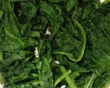A picture of step 1 of Spinach Momos.