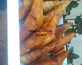 A picture of step 10 of Samosa wrap& folding method recipe.