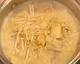 Hình bước làm 7 của món Cơm nhà 10 - cơm buger bò xốt teriyaki, canh gà rau củ nấu sữa