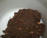 Foto langkah ke 2 dari resep Chocolate cookies#dari sisa biskuit.