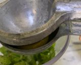 A picture of step 2 of Cucumber mint cooler.
