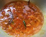 A picture of step 4 of Papaya and Fritters Curry.