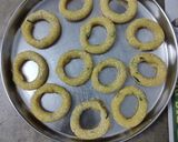 A picture of step 6 of SEGDALU/ CHEGODILU/ RICE POWDER RINGS.