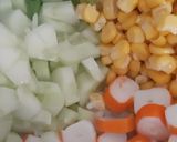 صورة لخطوة 3 من وصفة سلطة الرز باردة 👍👍👍
