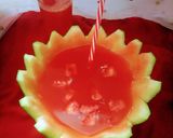 A picture of step 5 of Watermelon juice.
