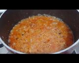 A picture of step 4 of Qeema Fry.