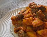 Foto langkah ke 4 dari resep Sambal goreng kentang hati.
