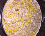 Foto del paso 2 de la receta: Tarta de pollo 🍗 con choclo, jamón y queso 🧀!!😋