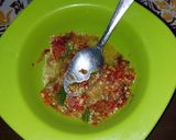 Foto langkah ke 6 dari resep Kupat Tahu Bumbu Kacang Tanah khas Banjar Patroman Jawa Barat.