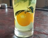 A picture of step 8 of Mint lemonade.