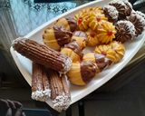صورة لخطوة 5 من وصفة محبوب الجماهير 😍 بوتي فور petit fours المحلات❣️🇩🇿
