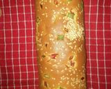 Foto langkah ke 9 dari resep Roti abon gulung.