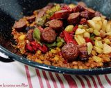 A picture of step 9 of Grandma Lucía’s Manchegan Migas.