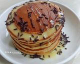 Foto langkah ke 4 dari resep Pancake Tepung Instan Untuk Ibu.