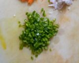 A picture of step 1 of Chappati besan sandwich.