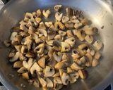 A picture of step 2 of Truffled Fontina and Mushroom Pizza.