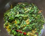 A picture of step 4 of Palak in Bihari Style.