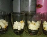 Foto langkah ke 6 dari resep Puding Mangga Coklat Oreo.