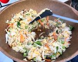 รูปขั้นตอนการทำที่ 3 ของ ข้าวเหนียวผัดผักรวม #กินผักรักสุขภาพ4