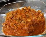 A picture of step 6 of Sausages and Mushrooms Pasta.