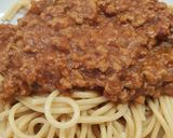 A picture of step 12 of Classic spag bol.