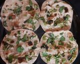 A picture of step 3 of Bran flour turkish roti.