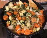 A picture of step 15 of Vegetable Stew with Beef Broth, Aromatic Herbs, and Spices.