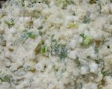 A picture of step 2 of Sago flour Fritters.