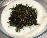 A picture of step 9 of Green Amaranth Leaves Kadhi.