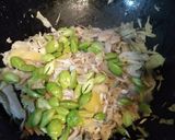 Foto langkah ke 2 dari resep Tumis jantung pisang petai.