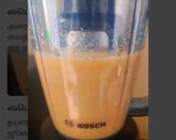 A picture of step 3 of Muskmelon juice.