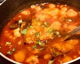 A picture of step 9 of Spicy Fiery: Red Chicken Curry.