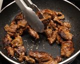 A picture of step 2 of Beef Stroganoff over Sautéed Potatoes.