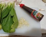 Foto langkah ke 1 dari resep Pokcoy Siram ayam bawang putih.