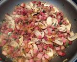 Foto del paso 5 de la receta: Espaguetis a la carbonara con champiñones