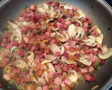 Foto del paso 5 de la receta: Espaguetis a la carbonara con champiñones