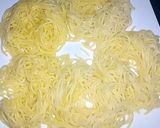 A picture of step 4 of Meat Ball Spaghetti.