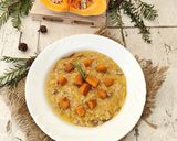 A picture of step 4 of Pumpkin Risotto.