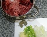 Foto del paso 1 de la receta: Lasaña de carne picada, horneada al baño María