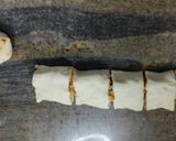 A picture of step 4 of One bite pinwheels.