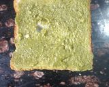 A picture of step 1 of Tricolor Toast.