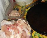 Foto del paso 1 de la receta: Pollo al disco 🍗🥕🥔