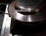A picture of step 7 of Chettinad Semiya Upma.