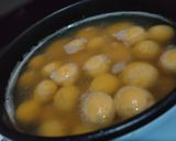 Foto langkah ke 6 dari resep "Klepon" Ubi Kuah Santan (Kolak Biji Salak Lembut Isi Susu).