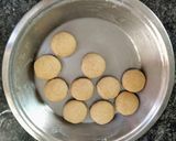 A picture of step 2 of Masala kachori with aloo tamatar curry.
