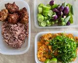 รูปขั้นตอนการทำที่ 5 ของ ต๋ำบ่าหนุนโรยกากหมูกระเทียมเจียว🌶️(ตำขนุน)สูตรไม่ใส่กะปิ ถั่วเน่า