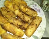 A picture of step 6 of Cheez slice rolls.
