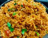 Bhajipav pulao recipe step 4 photo