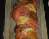 Húsvéti színes-fonott kalács recept fázis 5 fotója